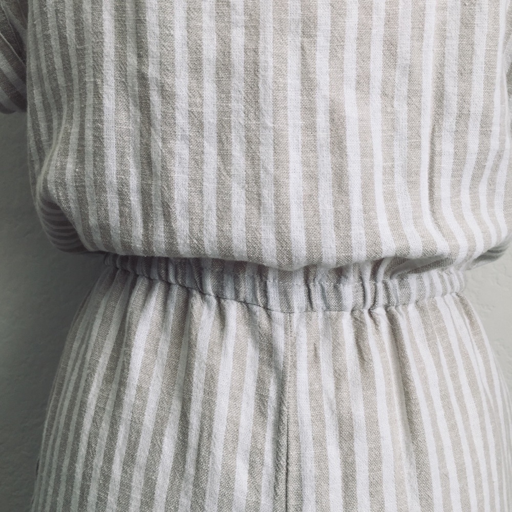 Sanctuary Sand Valley Stripe Romper - Picture 7 of 8